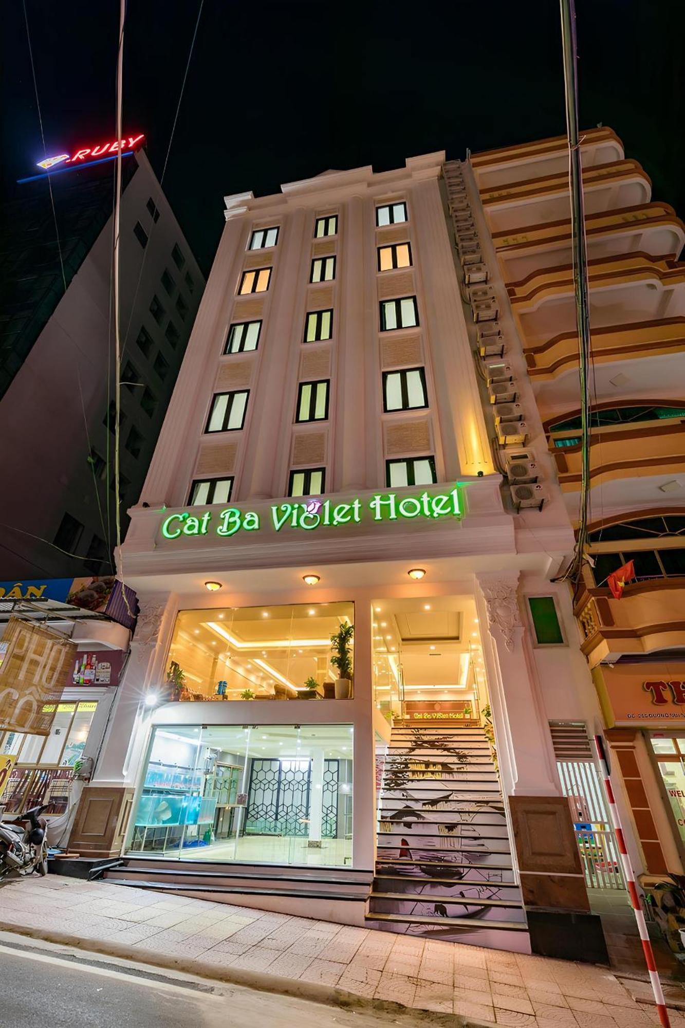 Cat Ba Violet Hotel Chan Chau Екстер'єр фото